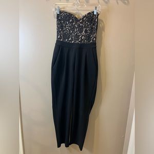 Express Black Jumpsuit - Size 2